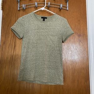 Green tee from JCrew